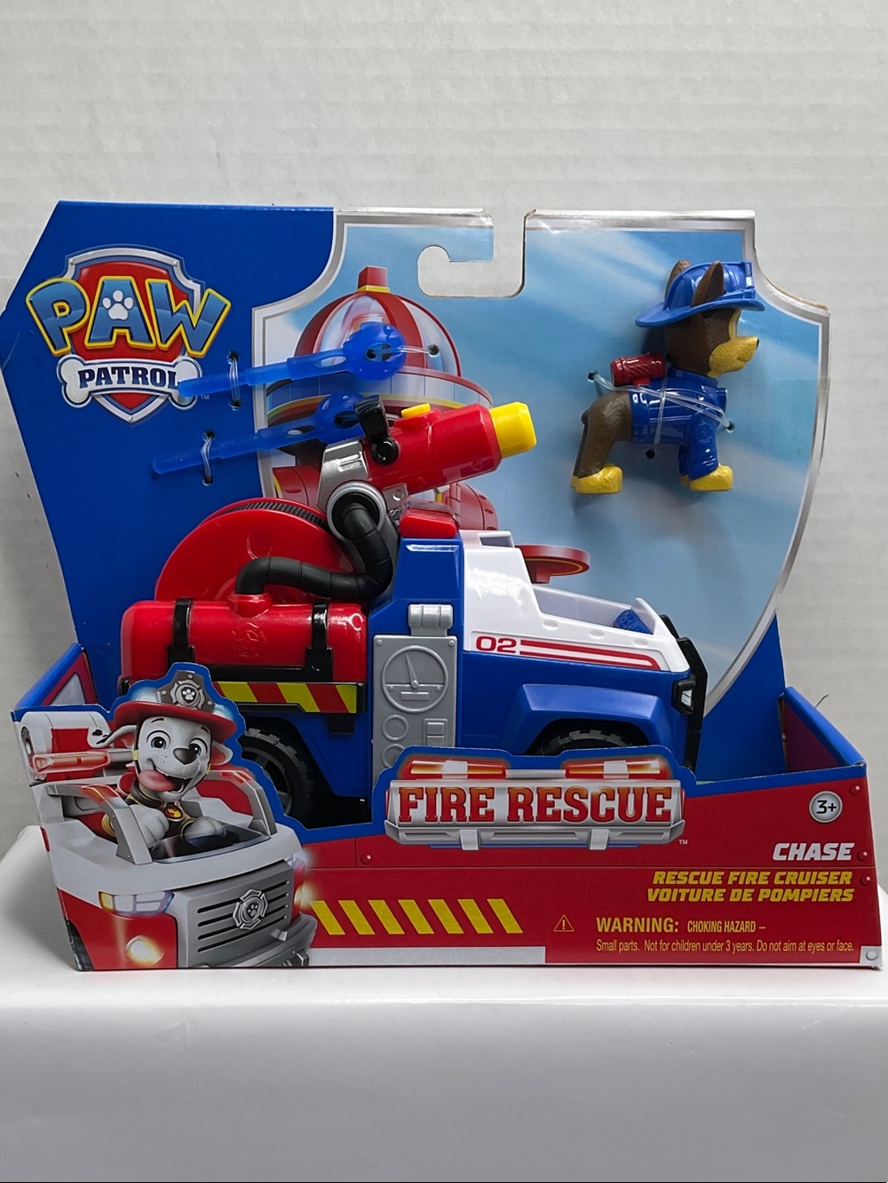 Paw Patrol Chase Fire Rescue Cruiser - Blue, Red, Yellow (41)